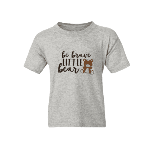 Be brave little bear