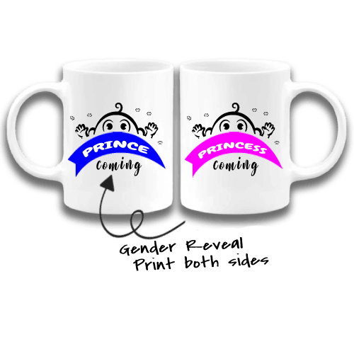 Baby Announcement Mug, Gender Reveal Pregnancy Mug, Mommy to Mug, Congrats Permanency, Mommy Mug, First time Pregnancy Mug