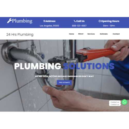 plumber website