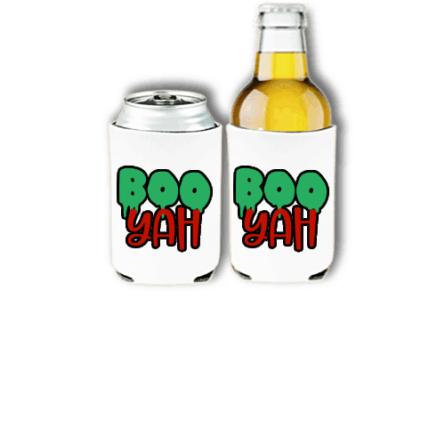 Boo Yah Beer Can Sleeve bottle Sleeve for Dad and grandfather, Can Holder, Beer Bottle Insulator, Beverage Holder, Soda Holder, Can Chiller for BBQ